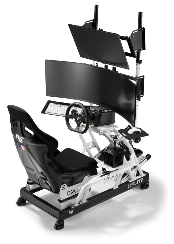 Oplite Feststellbare Lenkrollen für R8 Cockpit retail, Ansicht 3