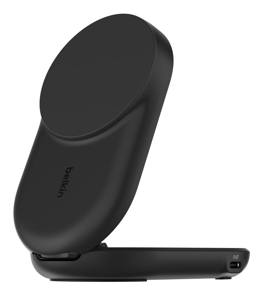 Belkin UltraCharge - Kabelloses Ladegerät - magnetisch, faltbar + AC-Netzteil - 25 Watt - Fast Charge (USB-C), Ansicht 3