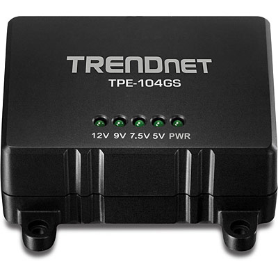 TRENDnet TPE-104GS - PoE-Splitter - 48 V - Ausgangsanschlüsse:, Ansicht 3