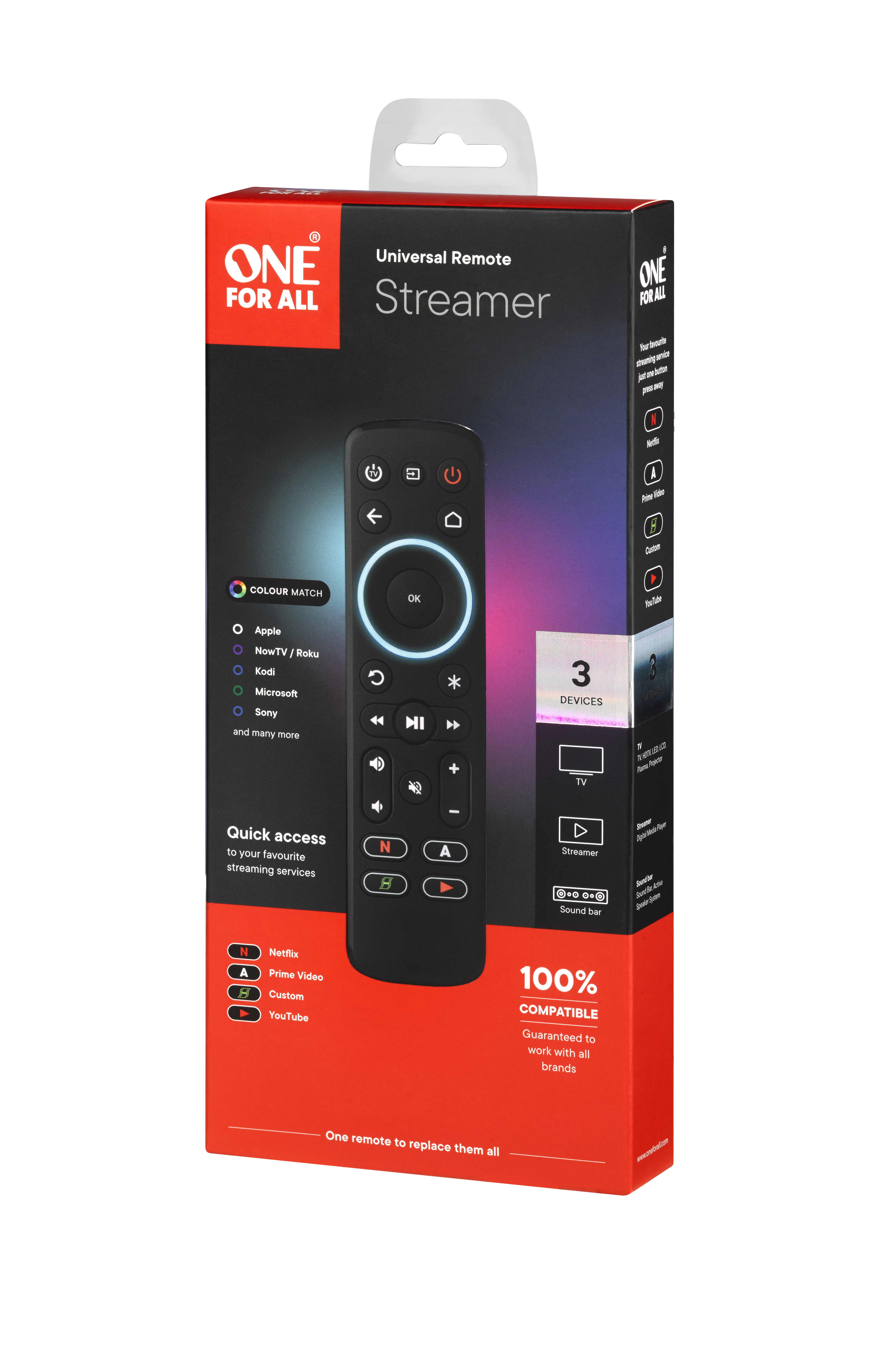 One for All Streamer URC 7935 - Universalfernbedienung, Ansicht 4