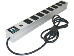 ONLINE USV Steckdosenleiste (Rack - einbaufähig) - Eingabe, Eingang IEC 60320 C20 - Ausgangsanschlüsse: 9, Ansicht 2
