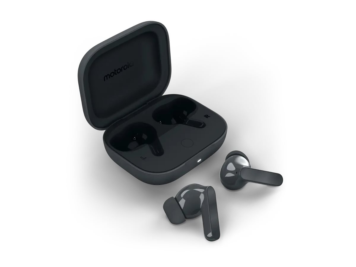 Motorola Solutions Moto Buds Bass - Dark Shadow - Kopfhörer - Stereo, Ansicht 2