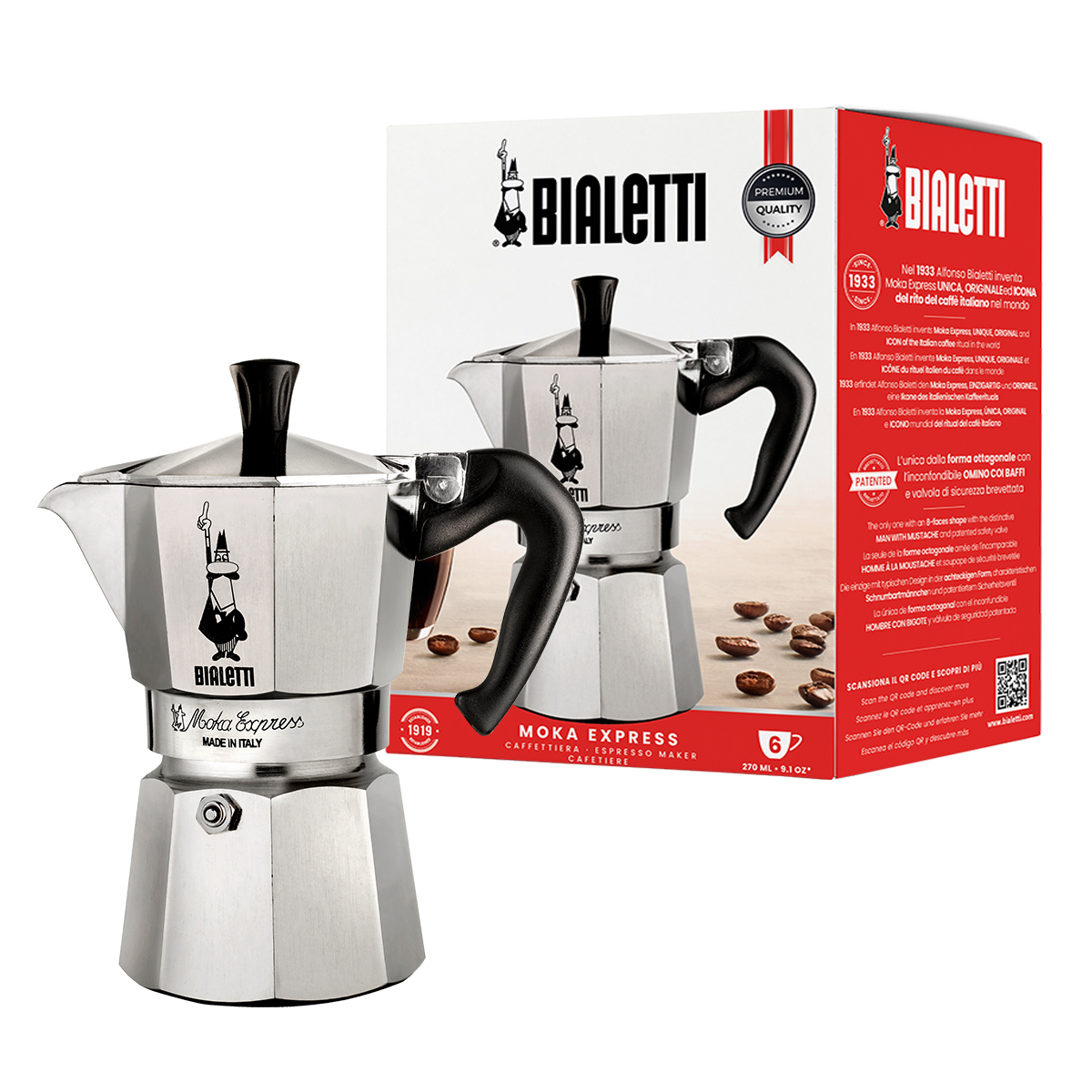 Bialetti Moka Express - Kaffeemaschine, Ansicht 2