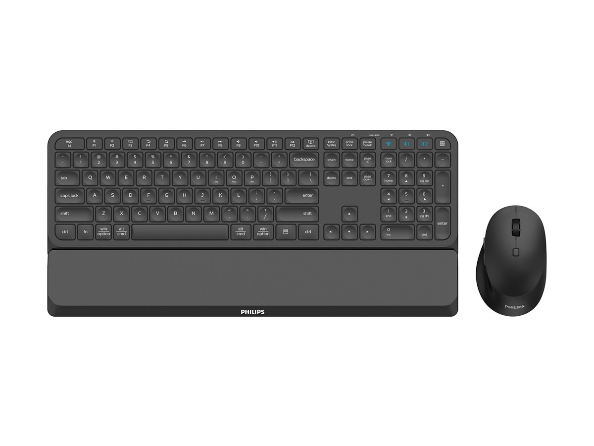 Philips 6000 series SPT6607B - Tastatur-und-Maus-Set - TL: Deutsch, QWERTZ, Ansicht 3