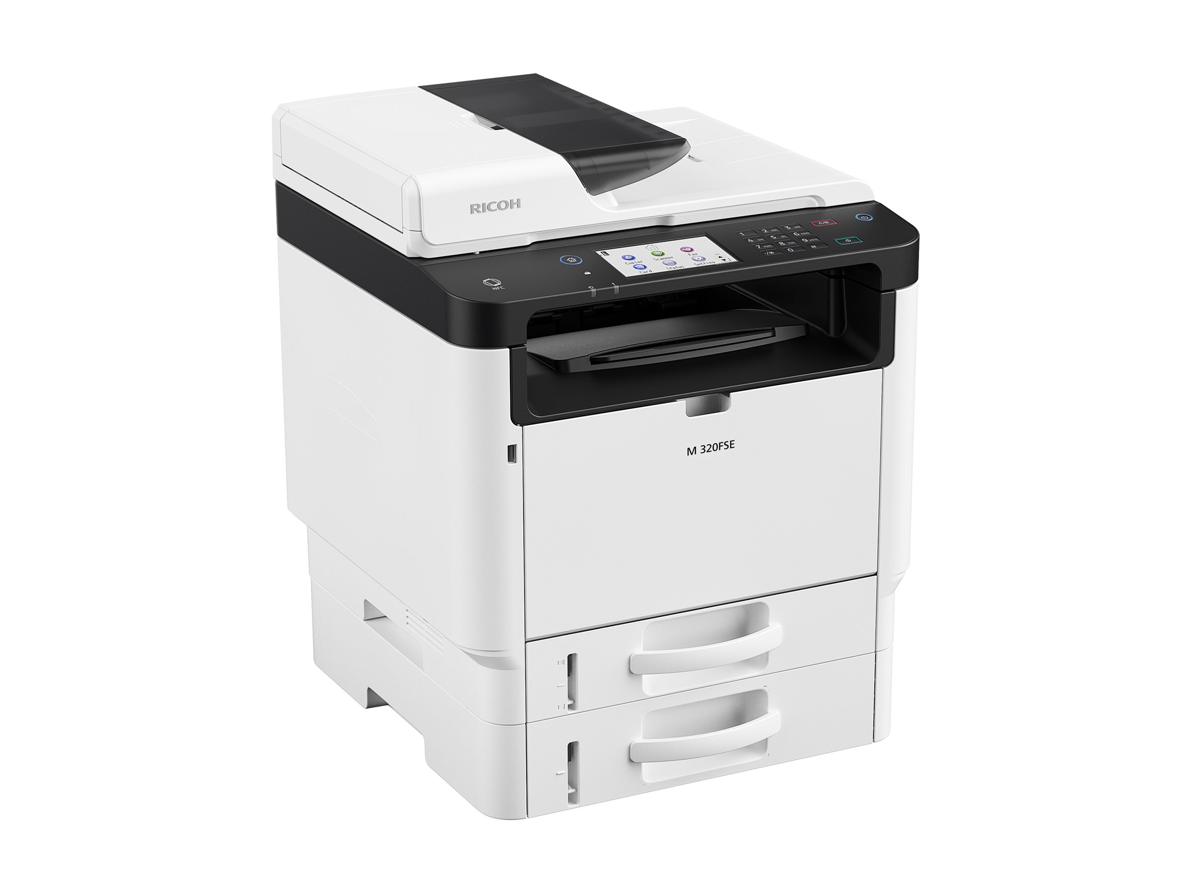 Ricoh M 320SE - Multifunktionsdrucker - s/w - Laser - A4 (210 x 297 mm)