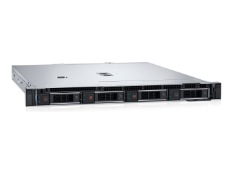 Dell PowerEdge R360 - Server - Rack-Montage - 1U - 1-Weg - 1 x Xeon E-2414  2.6 GHz - RAM 16 GB - SAS - Hot-Swap 8.9 cm (3.5)