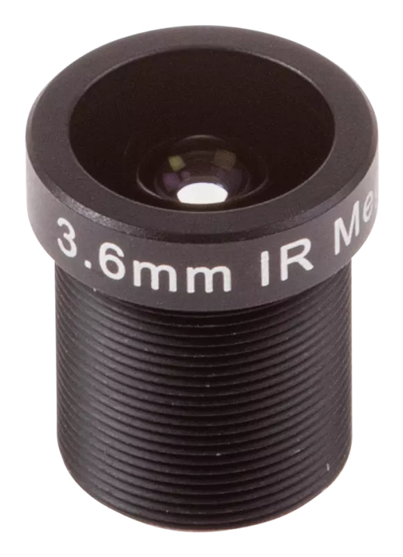 Axis CCTV-Objektiv - M12-Anschluss - 3.6 mm - f/1.8 (Packung mit 10), Ansicht 2
