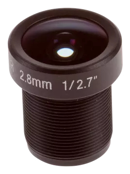 Axis M12 Megapixel - CCTV-Objektiv - feste Irisblende - M12-Anschluss - 2.8 mm - f/1.2 (Packung mit 10), Ansicht 2