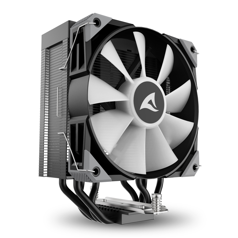 Sharkoon A40 RGB Single-Tower-Luftkühler - CPU-Kühler - 30 dB, Ansicht 2