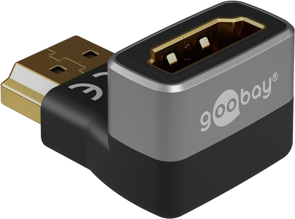 Goobay 72011 - Adapter HDMI Stecker/Buchse 8K 60 Hz 270° vertikal - Adapter - Digital/Display/Video, Ansicht 3