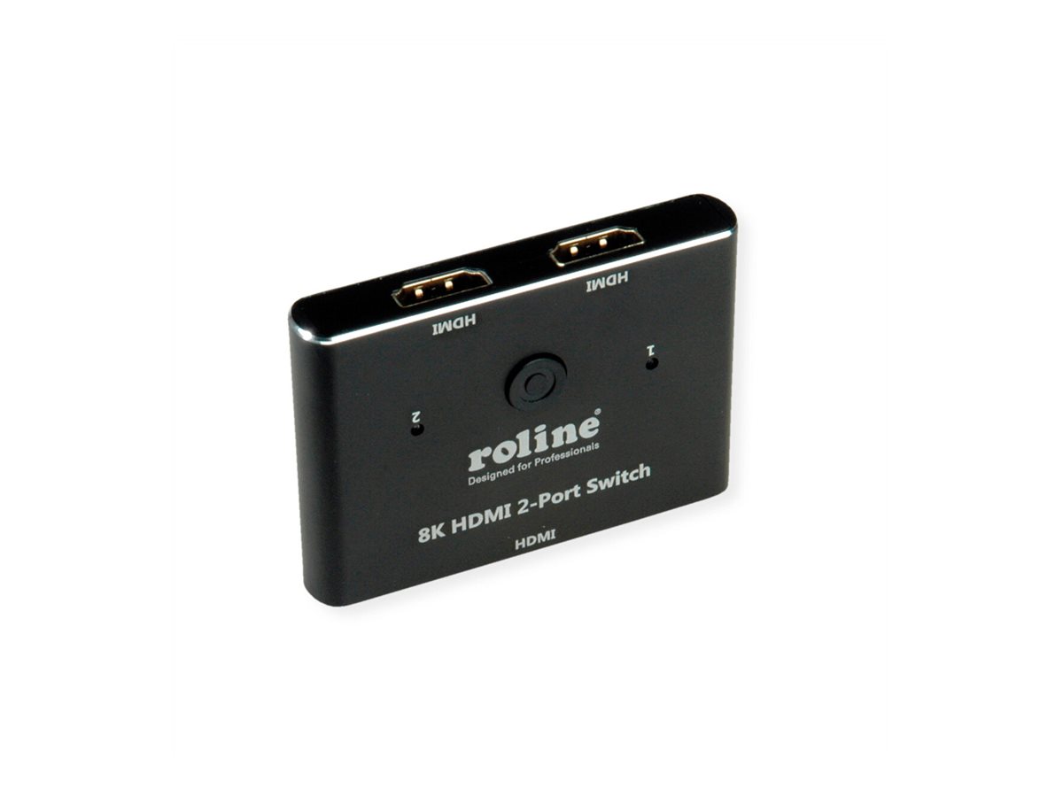 ROLINE 14.01.3592 - HDMI - Micro USB Type-B - Schwarz - 60 Hz - 7680 x 4320 - 7680 x 4320 Pixel, Ansicht 3