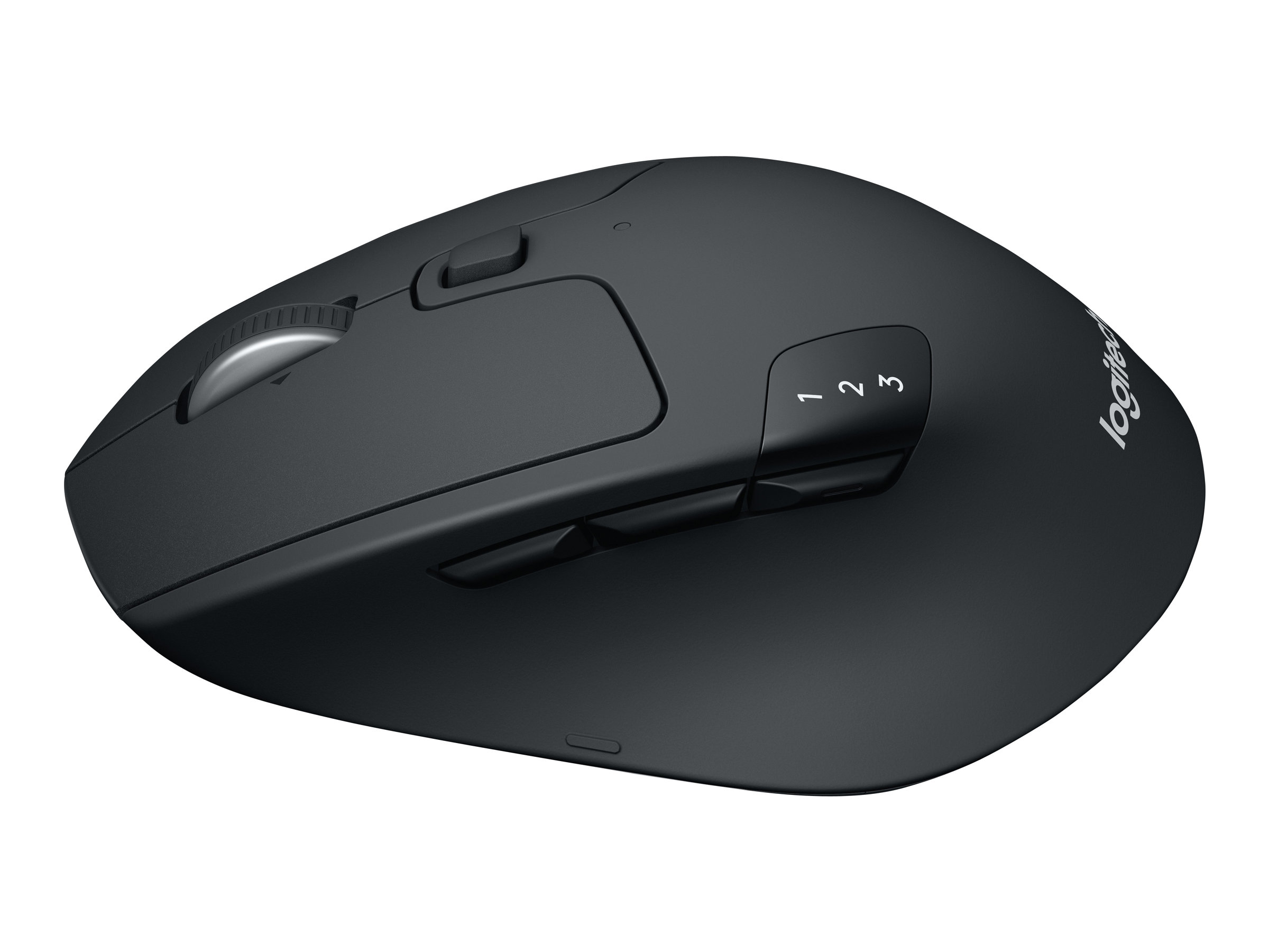 Logitech M720 Triathlon - Maus - Für Rechtshänder - optisch - 7 Tasten - kabellos - Bluetooth, 2.4 GHz - kabelloser Empfänger (USB)