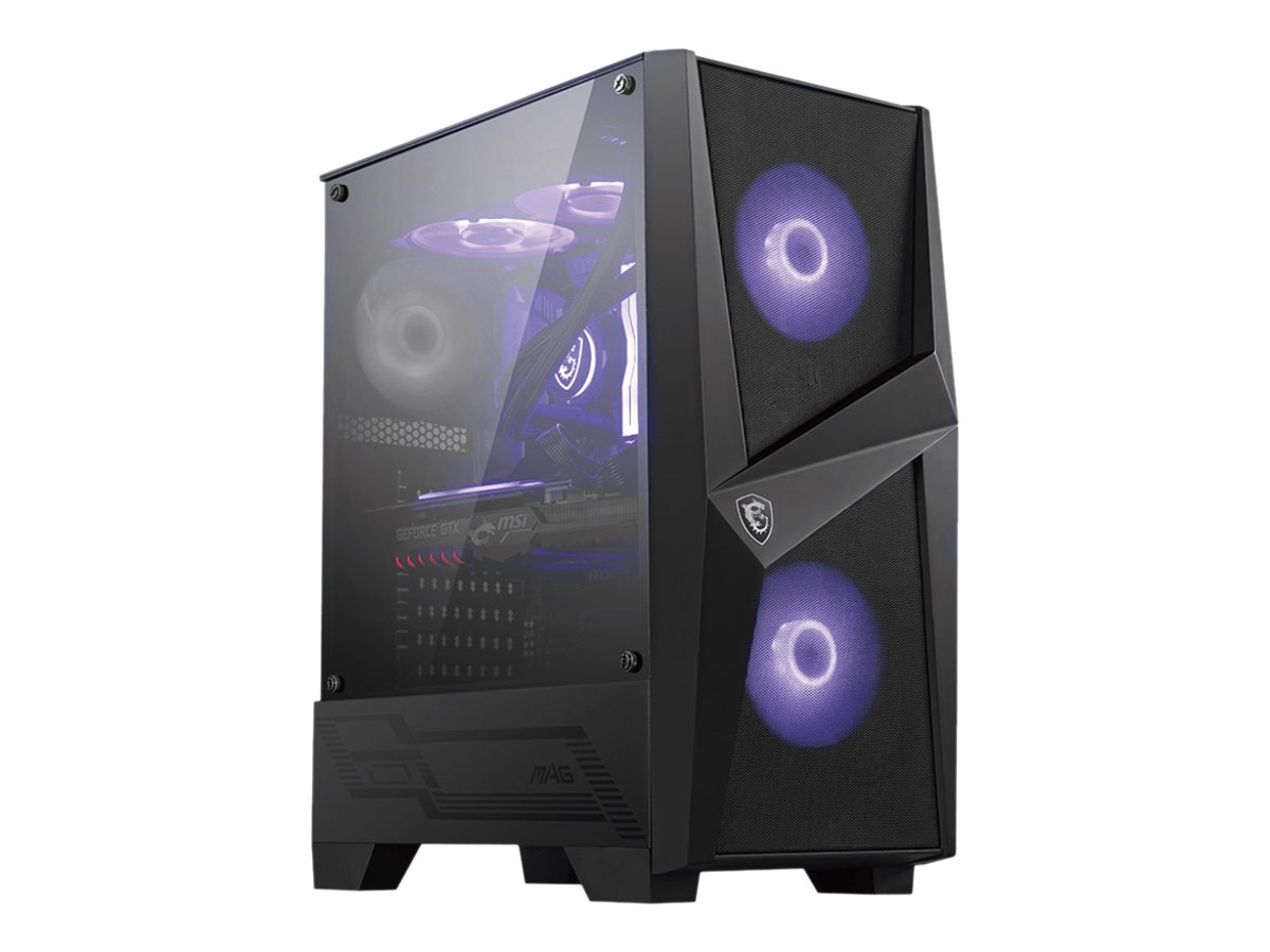 MSI MAG Forge 100M - Tower - ATX - windowed side panel (tempered glass)
