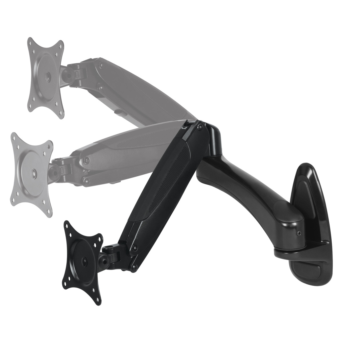 Arctic W1-3D - Klammer für LCD-Display - Aluminiumlegierung - Bildschirmgröße: 33-96.5 cm (13-38), Ansicht 2