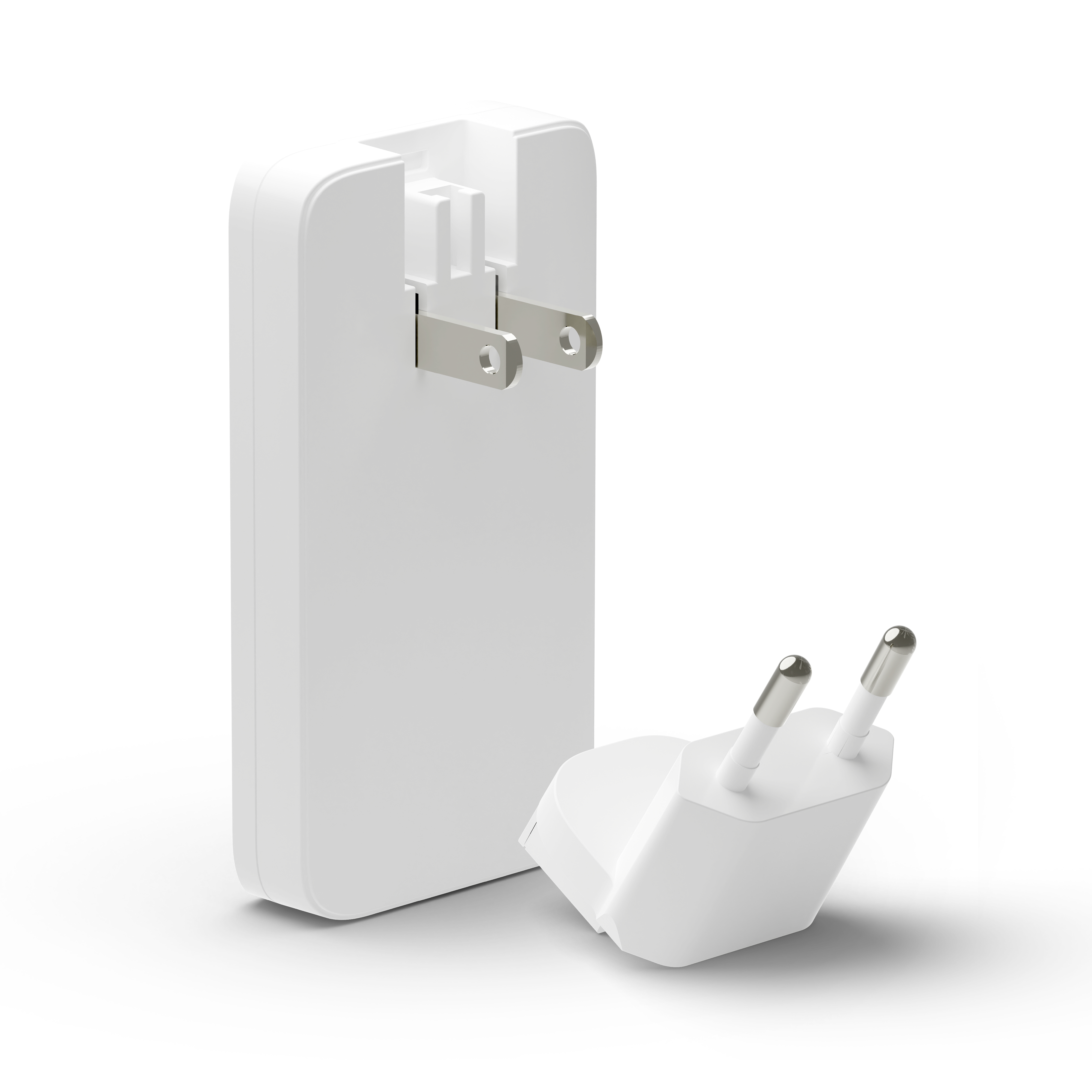 dbramante1928 re-charge Pro - Netzteil - dünn - 65 Watt - 2 Ausgabeanschlussstellen (24 pin USB-C, USB), Ansicht 4