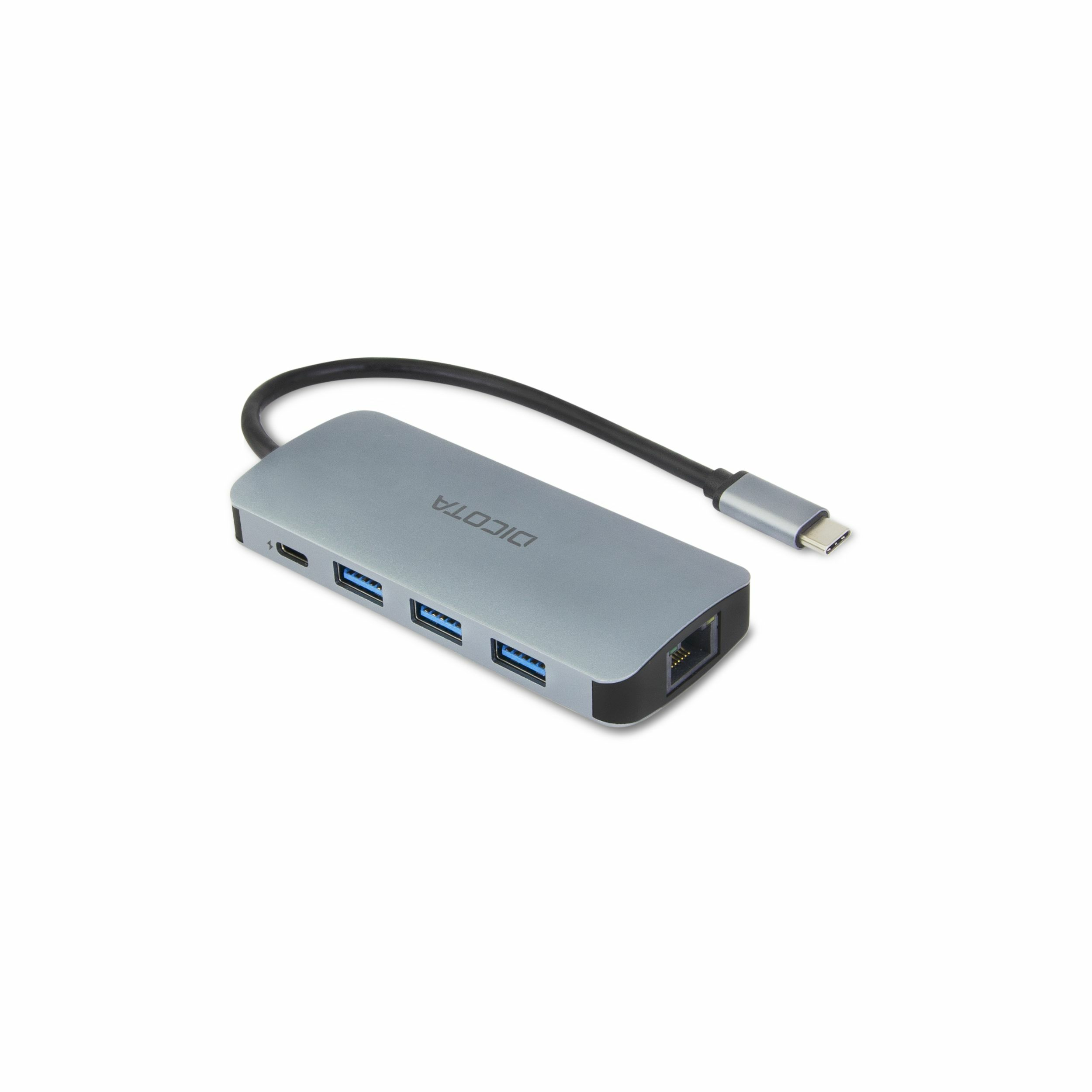 Dicota USB-C 8-in-1 Multi Hub 4K PD 100W silver, Ansicht 2