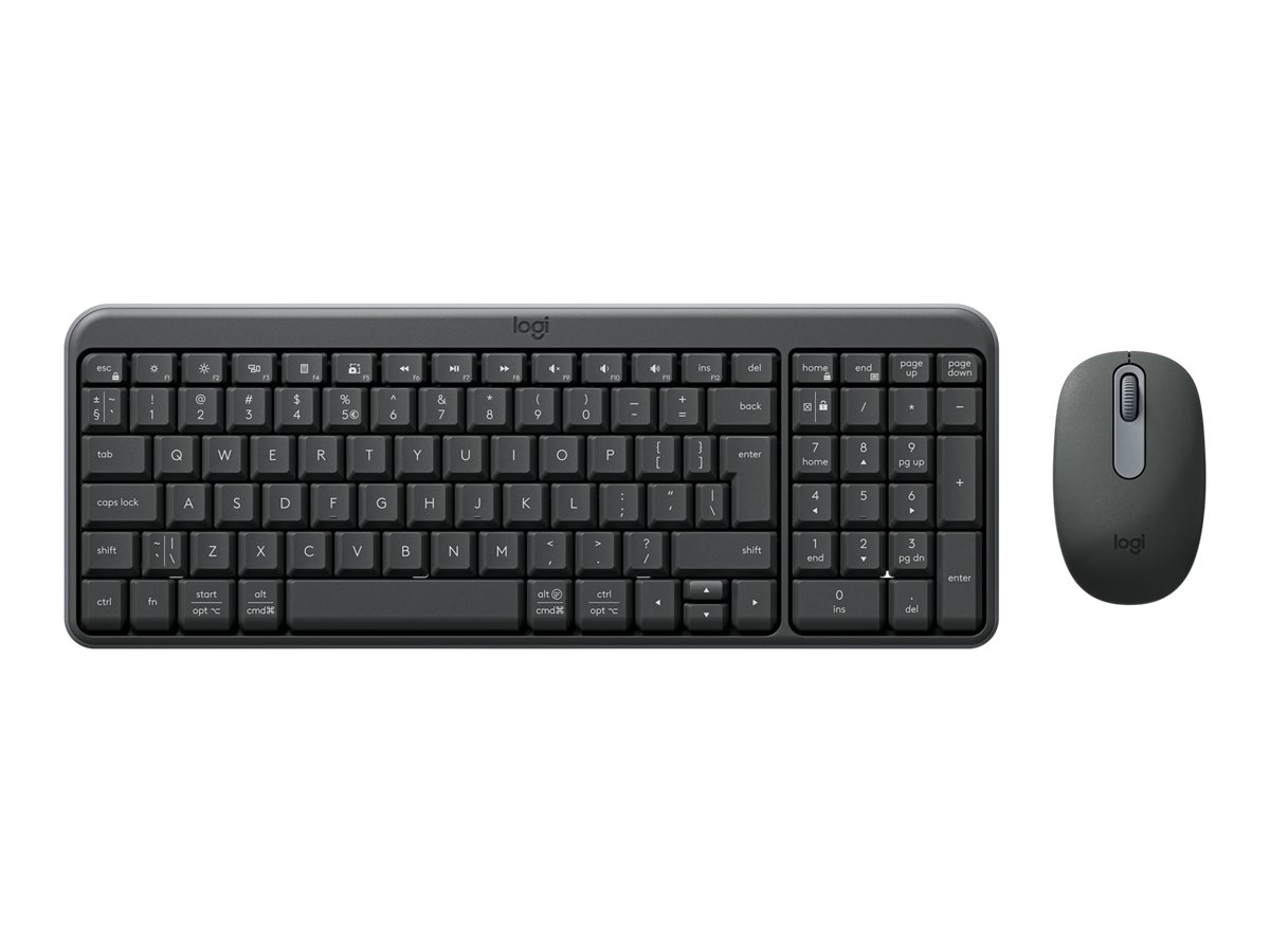 Logitech MK250 - Tastatur-und-Maus-Set - kabellos