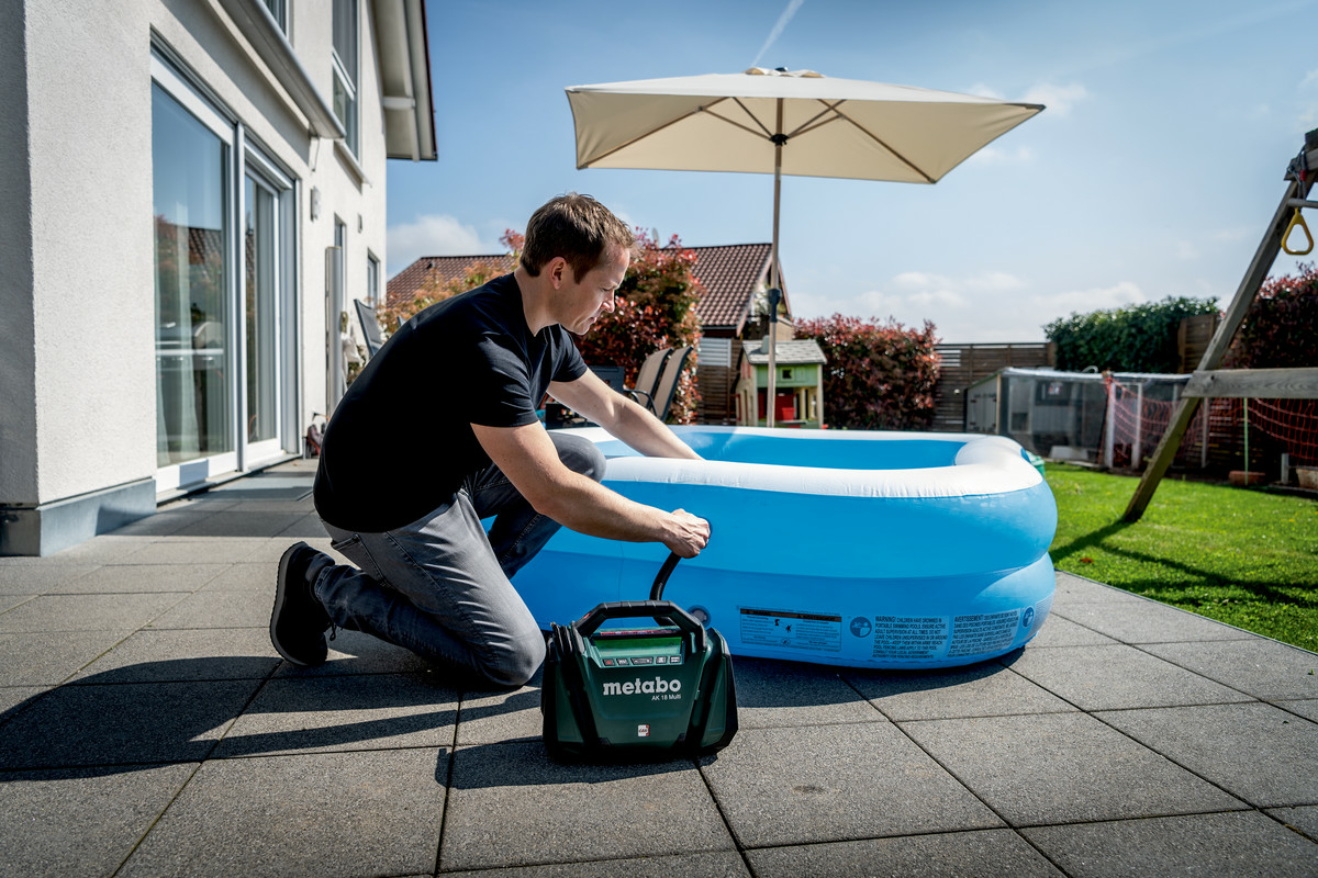 Metabo AK 18 Multi Akku-Kompressor solo, Ansicht 3