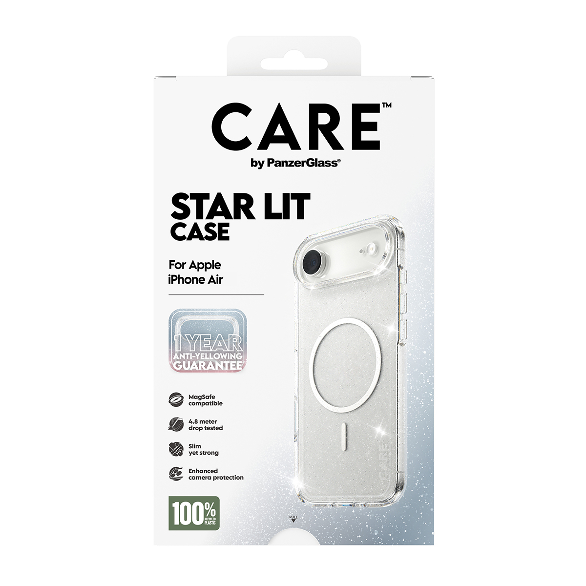 PanzerGlass CARE by Flagship Case Urban Combat Star Lit w. White MagSafe iPhone 17 - Apple - iPhone Air, Ansicht 3
