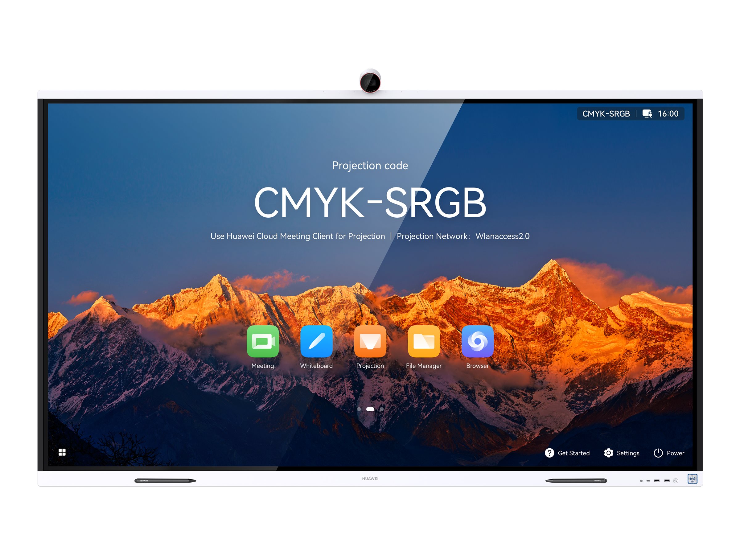 Huawei IdeaHub S2 IHS2-75SA - 190 cm (75) Diagonalklasse LCD-Display mit LED-Hintergrundbeleuchtung - Konferenz - mit interaktives Whiteboard PC und Touchscreen 4K-Kamera Mikrofon integriert - 4K UHD (2160p)