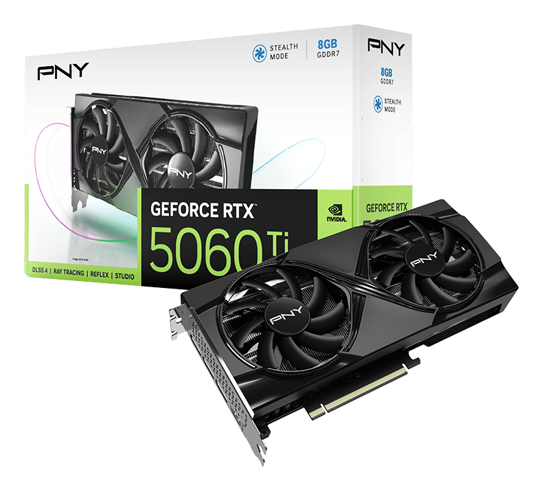 PNY GeForce RTX 5060 Ti 8GB - Grafikkarten - GeForce RTX 5060 Ti, Ansicht 2
