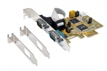 Exsys EX-44062 - Serieller Adapter - PCIe Low-Profile, Ansicht 2