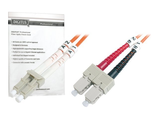 DIGITUS Patch-Kabel - LC Multi-Mode (M) zu SC multi-mode (M)