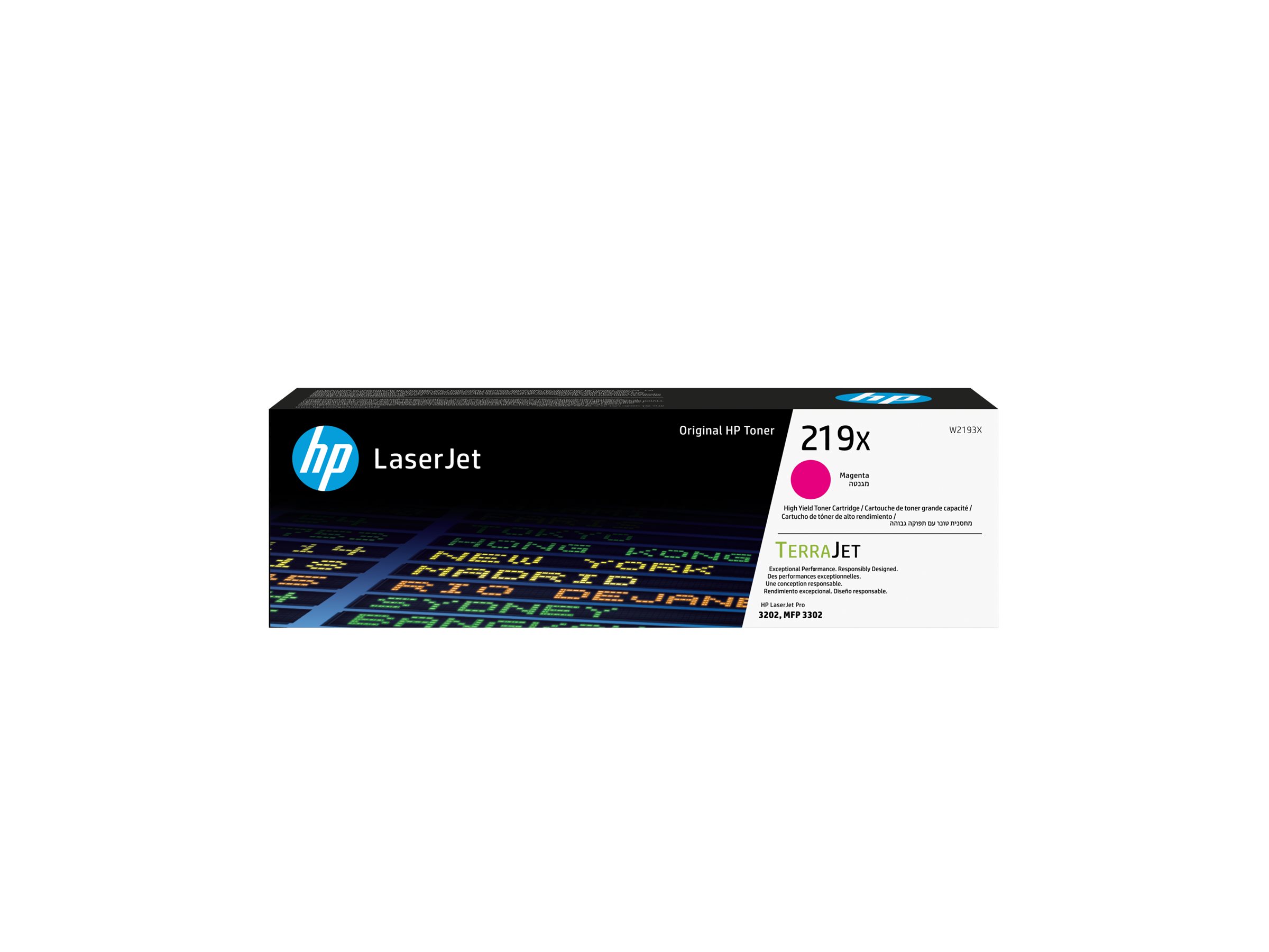 HP 219X - Hohe Ergiebigkeit - Magenta - original - LaserJet - Tonerpatrone (W2193X)