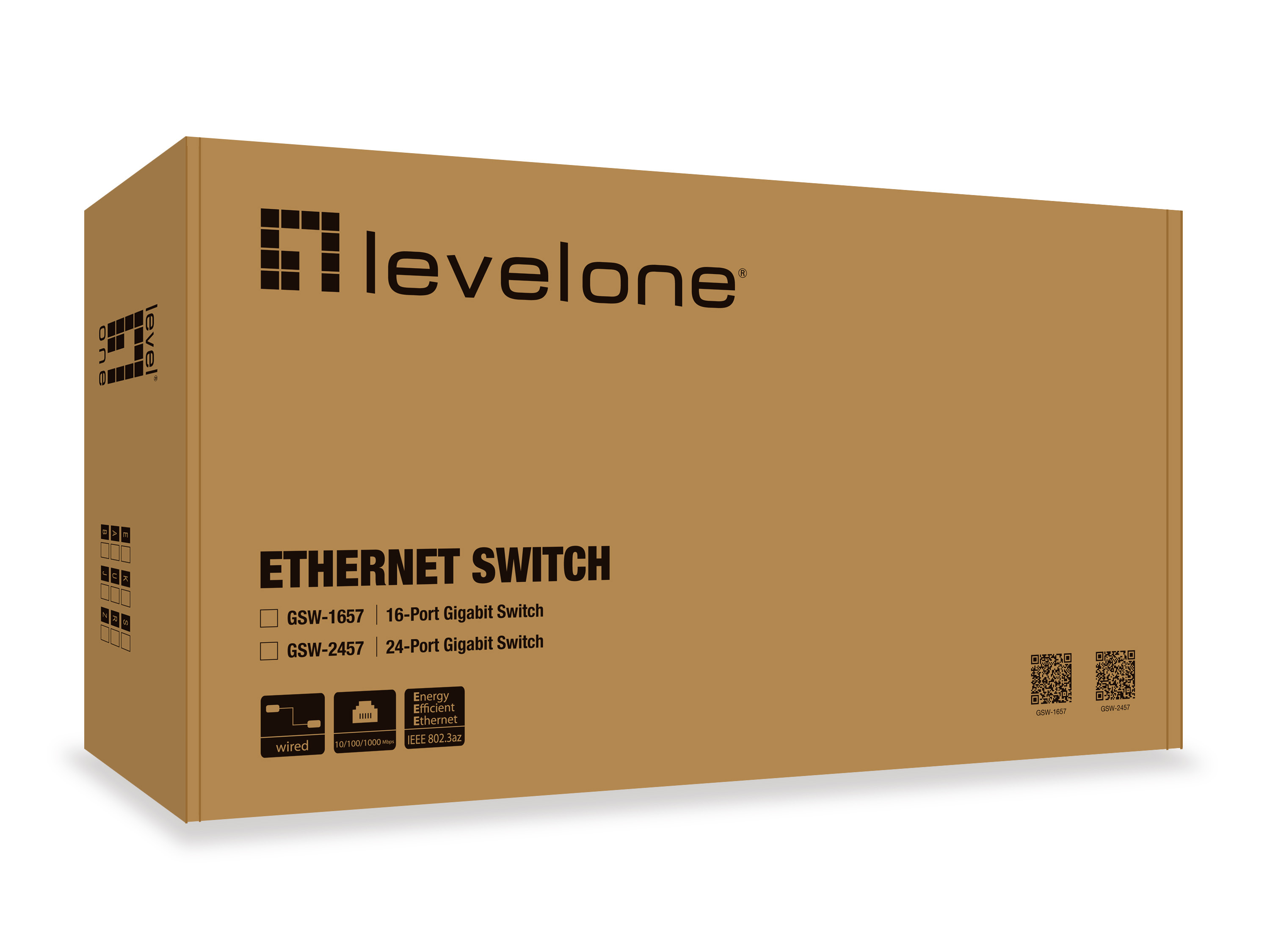 LevelOne GSW-2457 - Switch - 24 x 10/100/1000, Ansicht 3