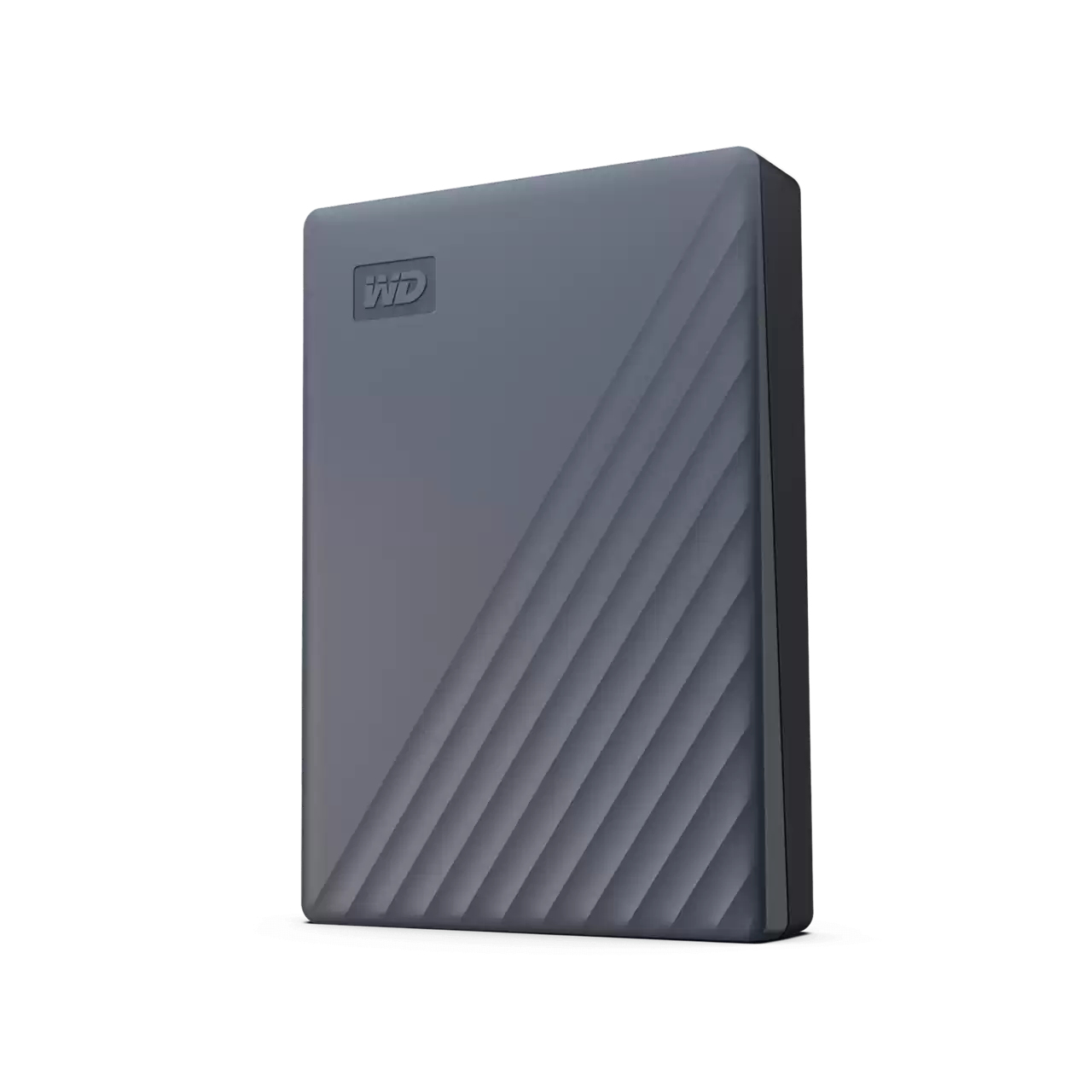 WD My Passport WDBRMD0040BGY-WESN - Festplatte - verschlüsselt - 4 TB - extern (tragbar), Ansicht 2