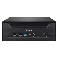 SHUTTLE Barebone XPC slim XH610 black (XH610)