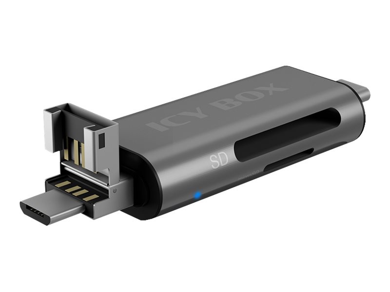ICY BOX  IB-CR201-C3 ext. Kartenleser Multi-USB