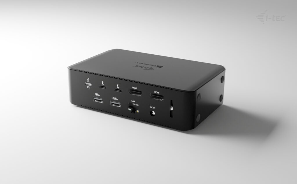 i-tec Dockingstation - USB-C / USB4 / Thunderbolt 3 / Thunderbolt 4 / Thunderbolt 5, Ansicht 3