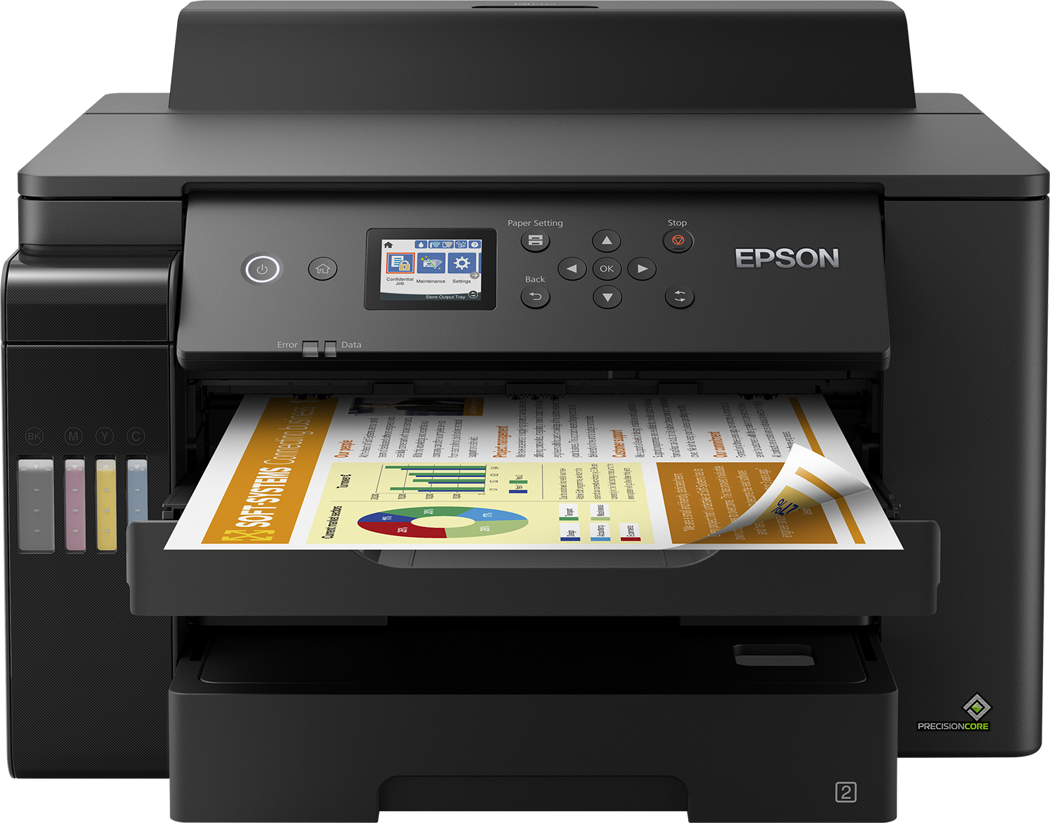 Epson EcoTank ET-16150 - Farbe - 4 - 4800 x 1200 DPI - A3 - Doppelseitiger Druck - LCD