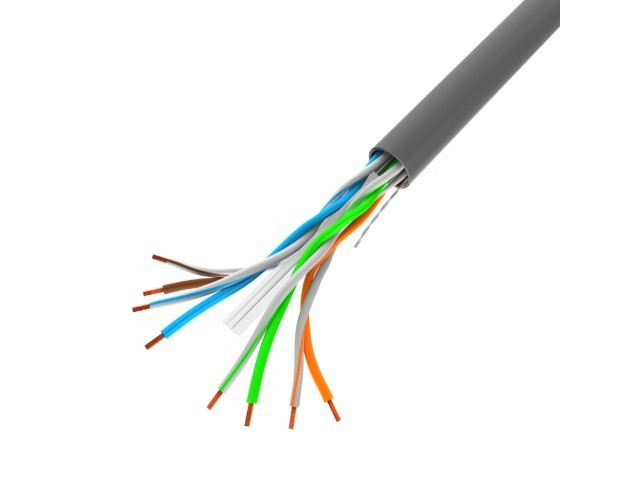Lanberg Verlegekabel CAT.6 UTP CU CPR+Fluke grau - Verlegekabel - Netzwerk, Ansicht 2