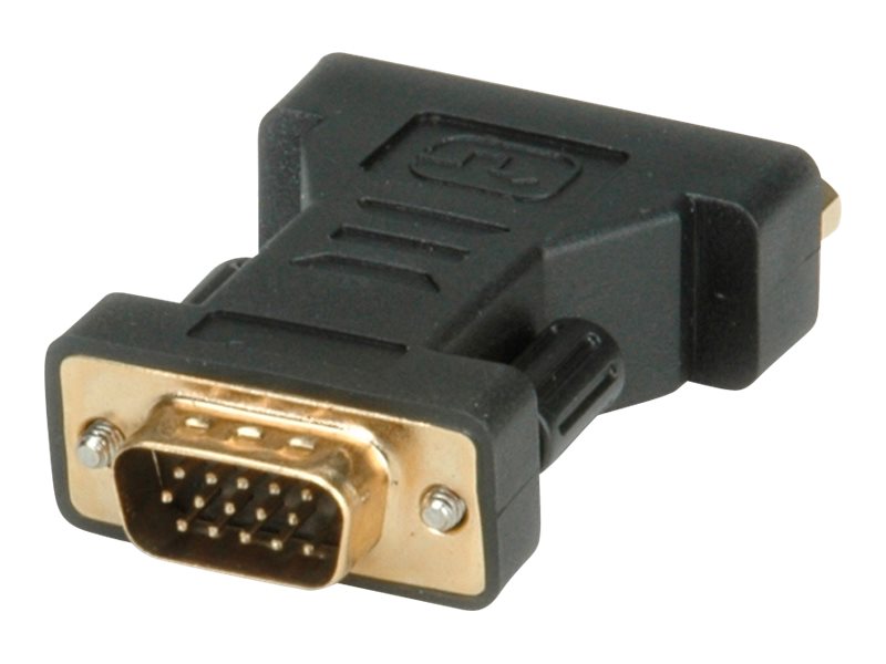 ROLINE Display-Adapter - DVI-I (W) zu HD-15 (VGA)