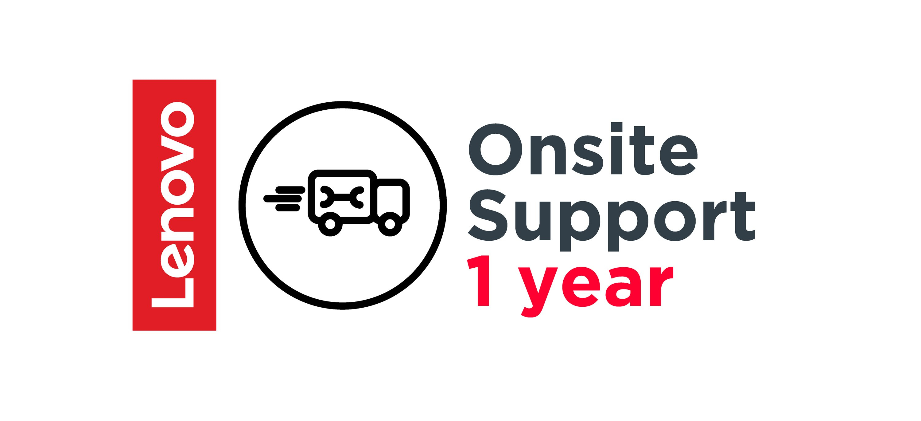 Lenovo 1 Year Onsite Support (Add-On), 1 Lizenz(en), 1 Jahr(e), Vor Ort, 24x7