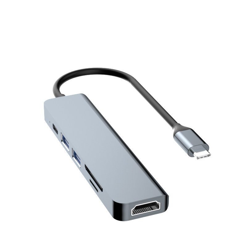 Dudao Alu 6-in-1 USB3.0 Fast Hub multi-functional, Ansicht 4
