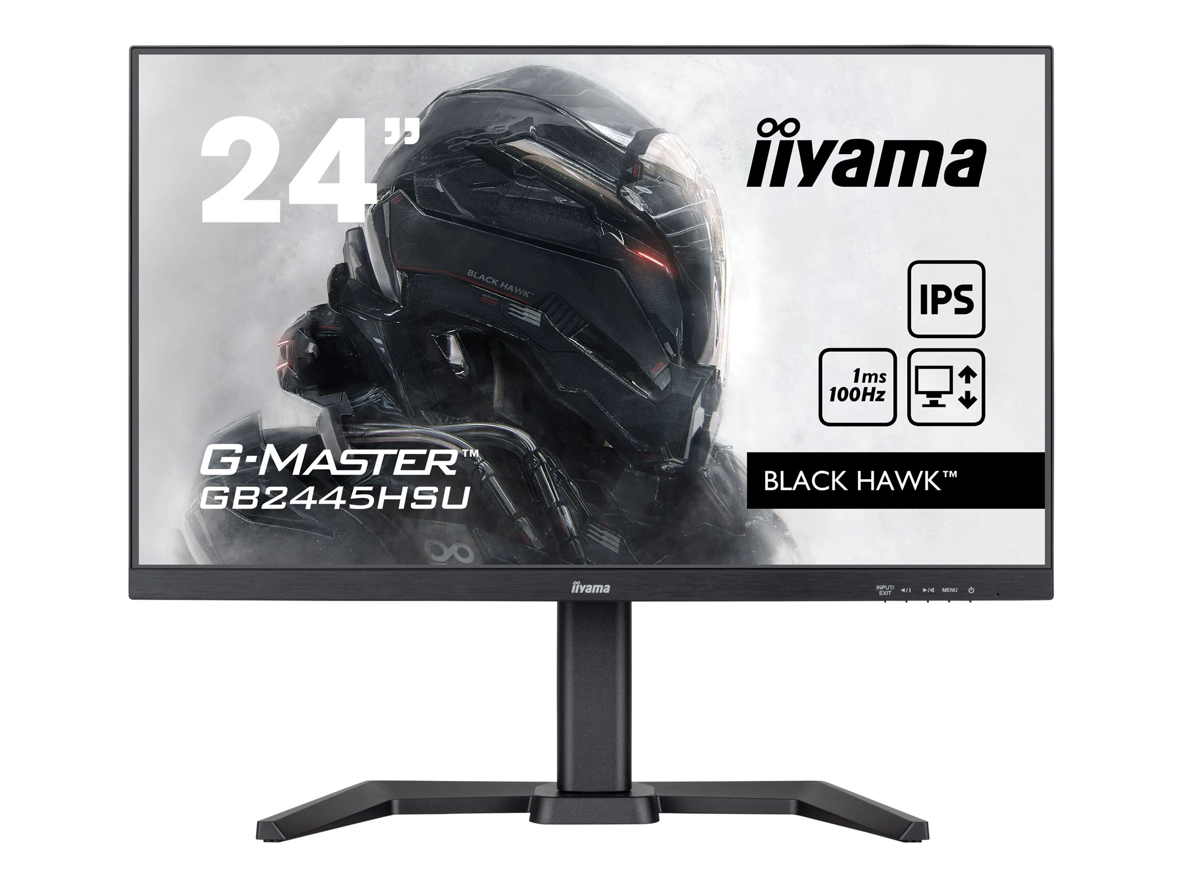 Iiyama G-MASTER Black Hawk GB2445HSU-B2 - LED-Monitor - 61 cm (24")