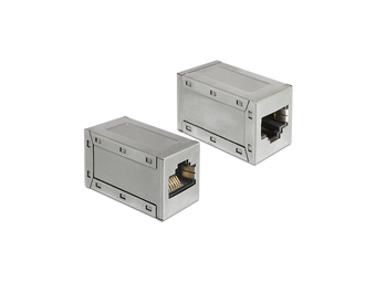 Delock Netzwerkadapter - RJ-45 (W) zu RJ-45 (M)