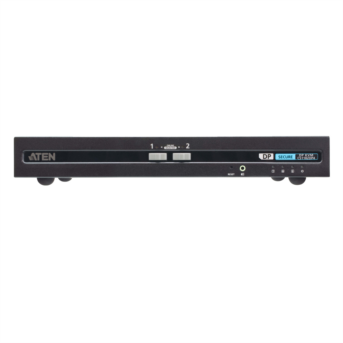 ATEN CS1182DP4 USB DisplayPort Secure KVM Switch - KVM-Umschalter - 2-Port