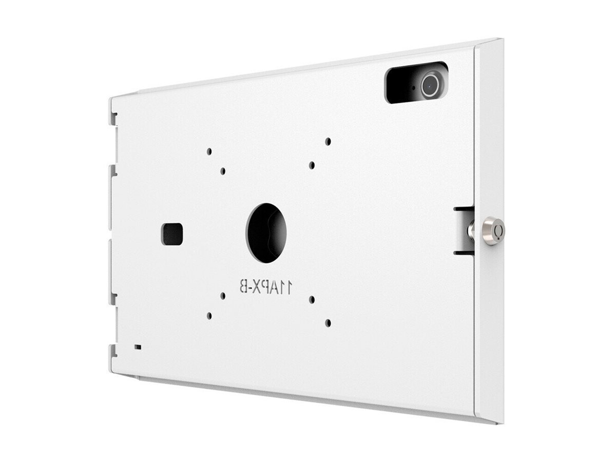 Compulocks iPad Air M2 & M3 11", Apex Secured Enclosure Wall Mount - White - Gehäuse - für Tablett - Glasbefestigung, Raum - verriegelbar - hochwertiges Aluminium - weiß - Bildschirmgröße: 27.94 cm (11")