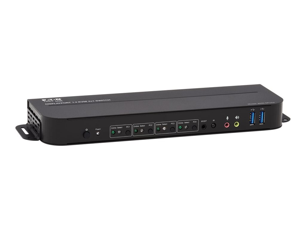Tripp Eaton Tripp Lite series 4-Port DisplayPort KVM with Dual Console Ports (DP and HDMI)