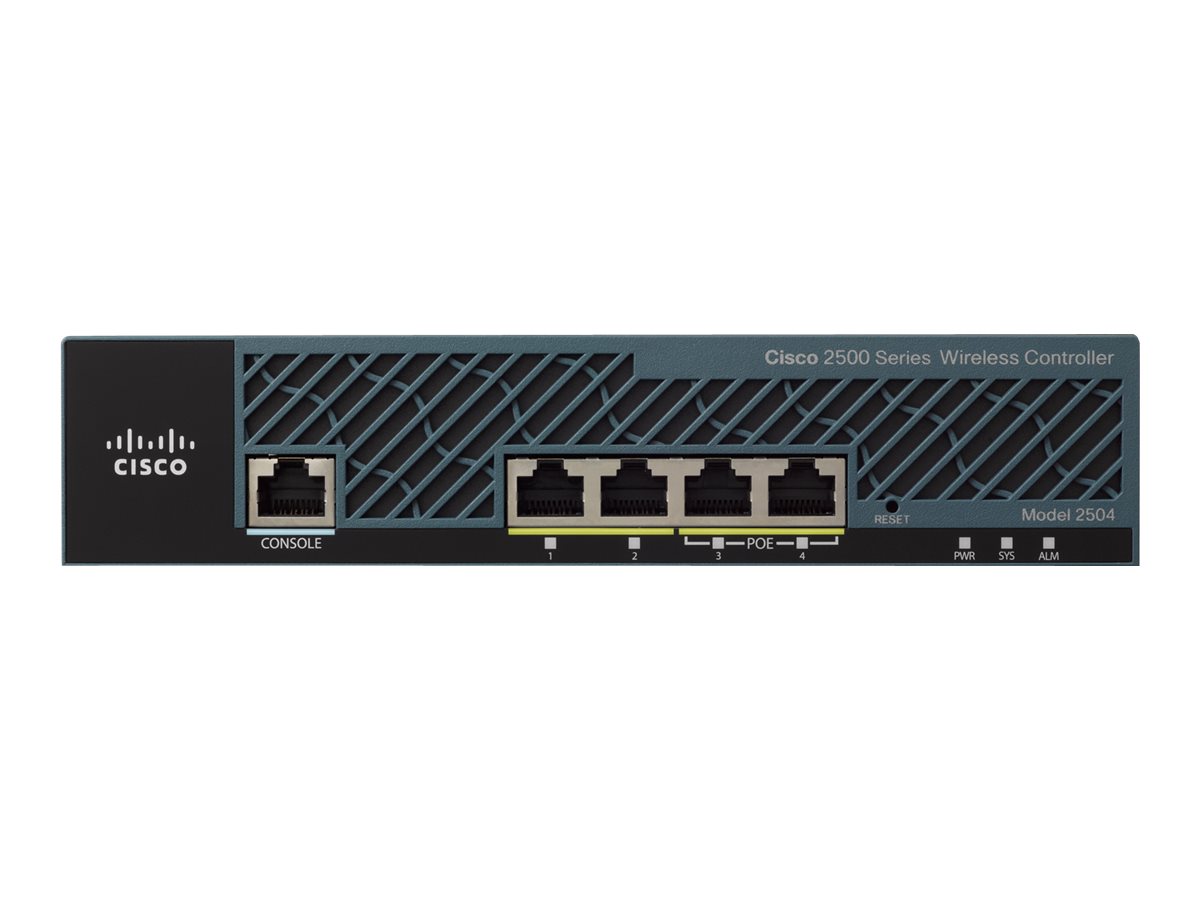 Cisco 2504 WLAN-Controller bis 50 APs (AIR-CT2504-50-K9)