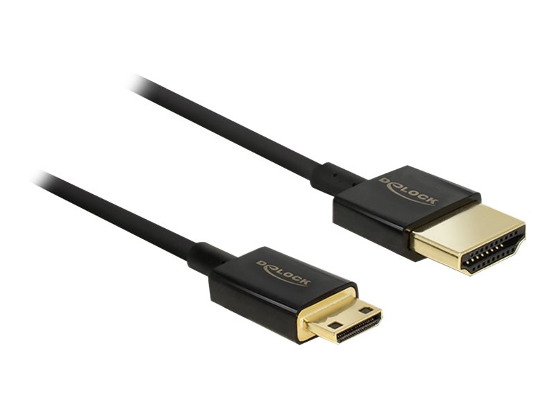 Delock Slim Premium - HDMI-Kabel mit Ethernet