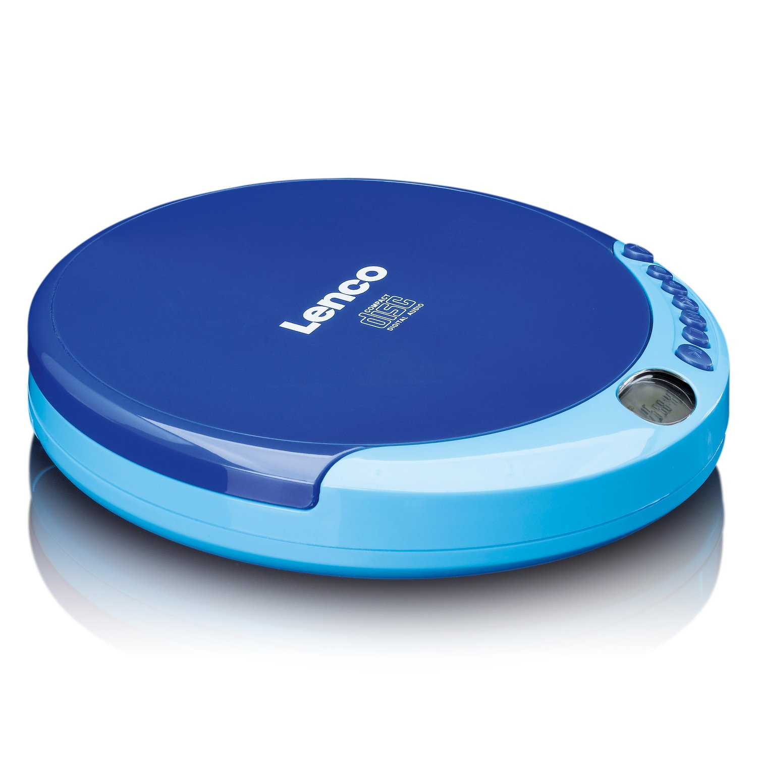 Lenco CD-011 - CD-Player - Blau, Ansicht 2