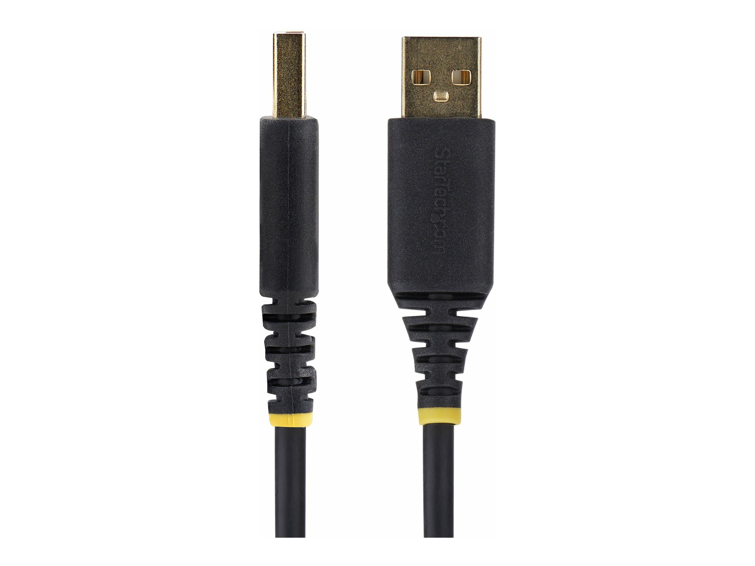 StarTech.com 3ft (1m) USB to Serial Adapter Cable Interchangeable DB9 ScrewsNuts COM Retention USB-A to DB9 RS232 FTDI IC Level-4 ESD Protection WindowsmacOSChromeOSLinux - Rugged TPE Construction (1P3FFCB-USB-SERIAL)