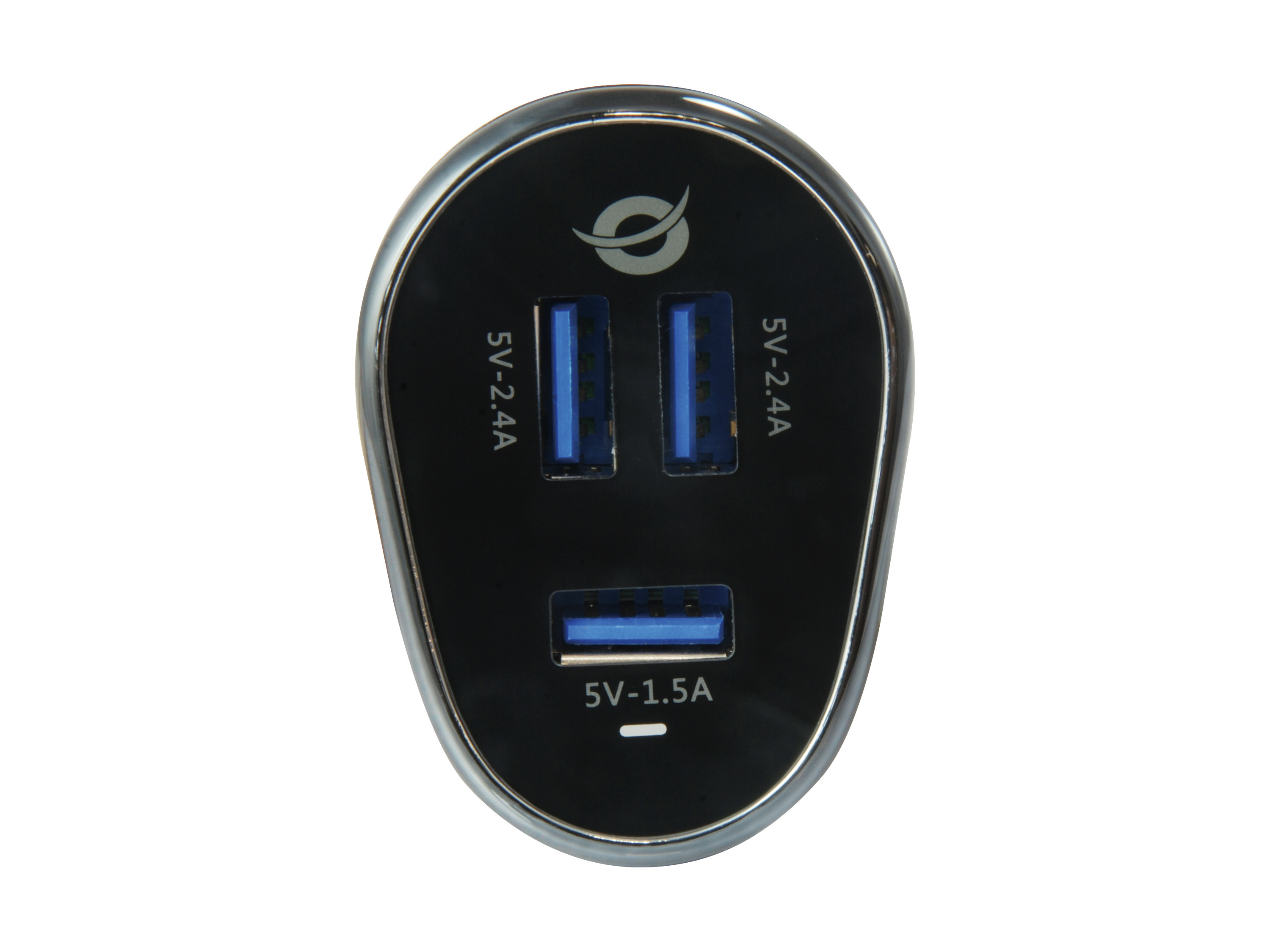 Conceptronic CARDEN - Auto-Netzteil - 31.5 Watt - 6.3 A - 3 Ausgabeanschlussstellen (USB), Ansicht 2