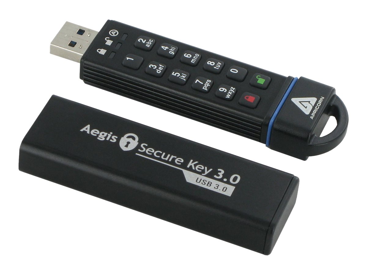 Apricorn Aegis Secure Key 3.0 - USB-Flash-Laufwerk, Ansicht 3