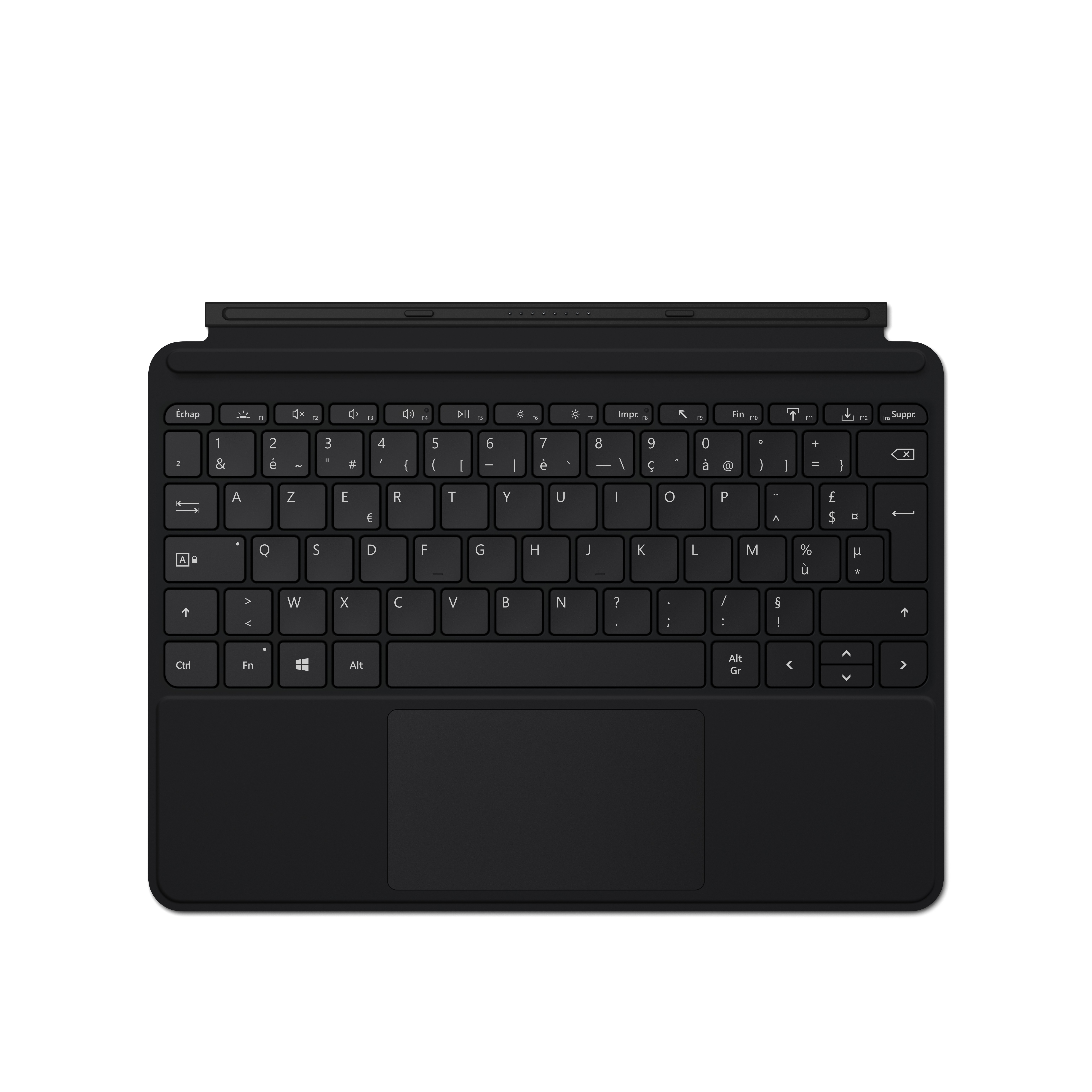 Microsoft Surface Go Type Cover, AZERTY, Belgisch, Französisch, Trackpad, 1 mm, Microsoft, Surface Go 1/2